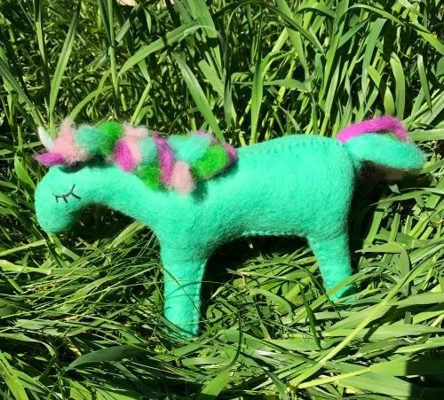 Rainbow Shimmer Unicorn - large