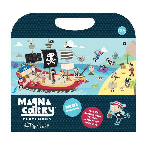 ship-me-toys - Magna Carry - Pirate Adventure - Tiger Tribe - Magnetics