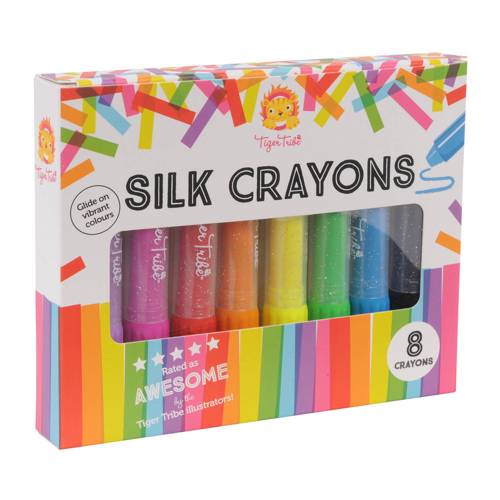 ship-me-toys - Silk Crayons - Tiger Tribe - Arts & Crafts