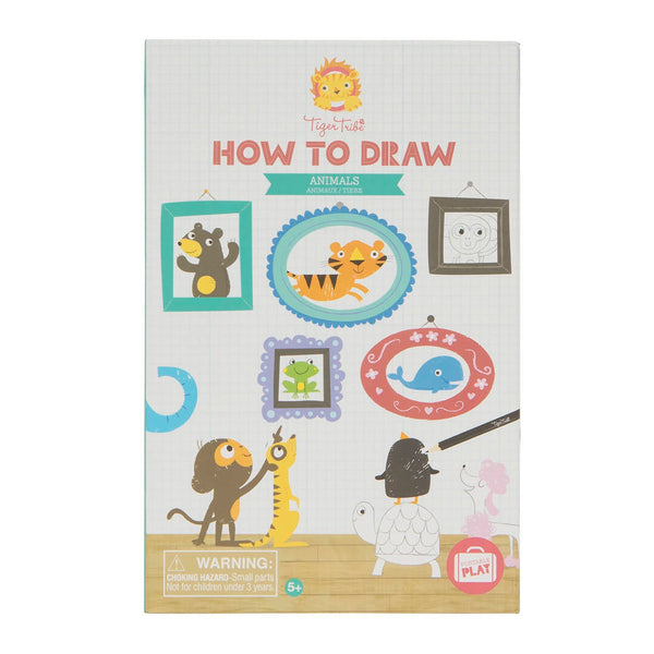 ship-me-toys - How-to-Draw - Animals - Tiger Tribe - Arts & Crafts